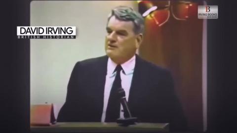 David Irving at Nuremberg - Katyn Massacre
