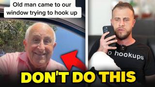 Grandpa Tries Picking Up An 18 Year Old
