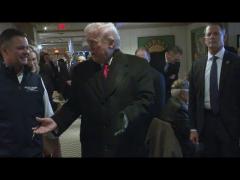 President Trump Visits the Machine Shed Restaurant