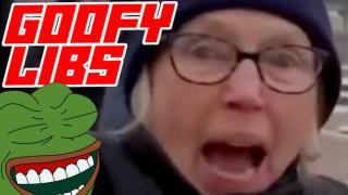Crazy Lefty Boomer Has Epic Meltdown Over ICE