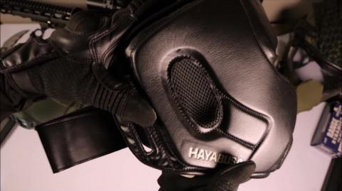 The Hayabusa T3 MMA Headgear