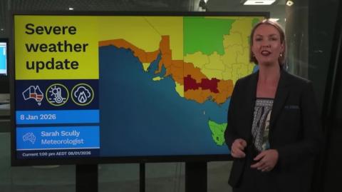 Severe Weather Update 8 January 2026_ Catastrophic fire danger for the south-east