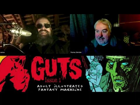 Guts Comic Interviews Thomas Sheridan - Topics: Satanism, Lovecraft, Magic, Dennis Wheatley and More