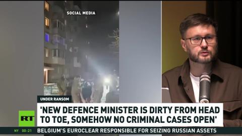 Newly appointed Ukrainian defense minister 'dirty from head to toe'