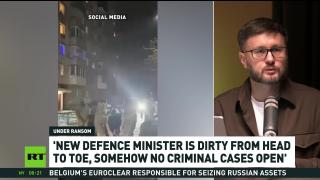 Newly appointed Ukrainian defense minister 'dirty from head to toe'