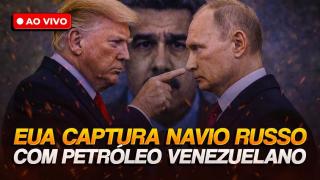 Trump ataca novamente! EUA captura navio russo com petróleo venezuelano