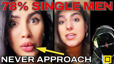 Woman Tries To TRICK MEN Into Approaching HER