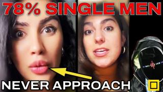 Woman Tries To TRICK MEN Into Approaching HER