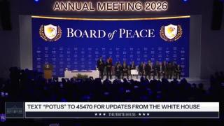 President Trump Participates in the Board of Peace Charter Announcement - 2026