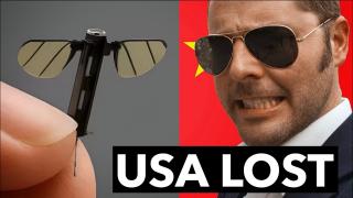 China Unveils Mosquito Sized Military Drones! We're Screwed!