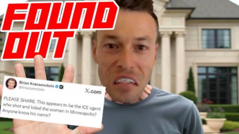 Lefty Freaks Out That People Are Doxxing Him After He Doxxed ICE Agent