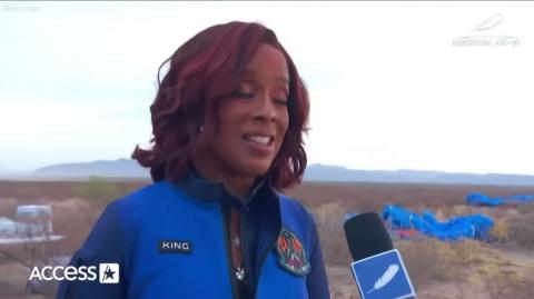 Jeff Bezos and Katy Perry are both cunts with their FAKE Space Flight Disaster