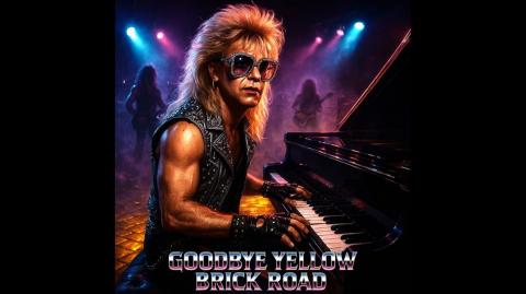 Goodbye Yellow Brick Road (Elton John 80s Power Ballad cover) AI
