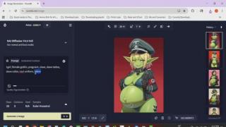 My AI Harem Pics of the Day Episode 204 Pregnant Nazi Goblins