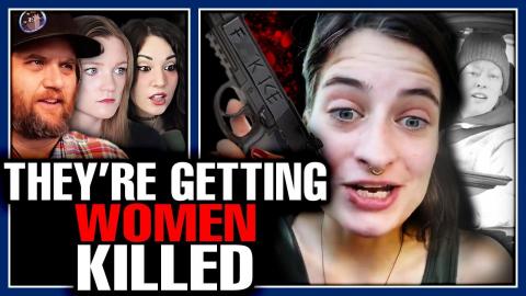 Female ICE Protester DESTROYED For Trying To Recruit Women to DIE W MELONIE MAC & HANNAH CLAIRE