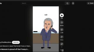 Gavin Newsom is pissed off that Trump is trying to clean up DC