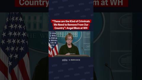 Angel Mom Patty Morin delivers a powerful message at the White House: THIS is our WHY. ⬇️