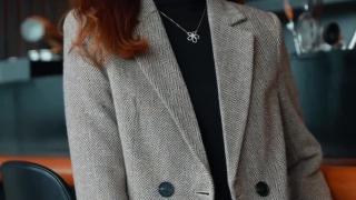 Women's Autumn-Winter Double-Breasted Jacket for Comfortable and Stylish Outfits