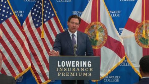 Governor DeSantis Announces Insurance Rate Relief for Floridians