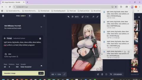 My AI Harem Pics of the Day Episode 207 Nazi Lamias