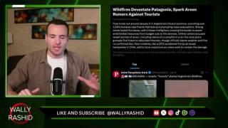 Kikes starting fires to buy land in Patagonian forests .