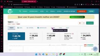 Quadro Finanças - Ações