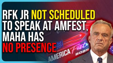 RFK Jr Not Scheduled To Speak At AmFest, MAHA Has No Presence
