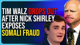 Tim Walz DROPS OUT After Nick Shirley EXPOSES Somali Fraud In Minnesota