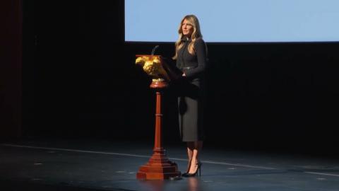 President Trump and the First Lady Attend a Screening of the Film Melania