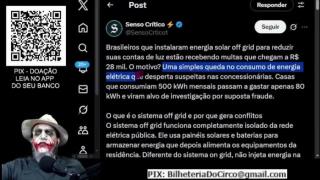 USAR PAINEL SOLAR VIROU CRIME?