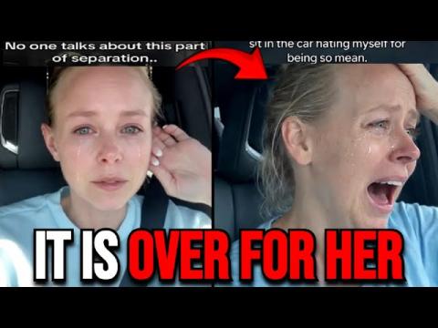 Woman Breaks Down Crying After Asking For A Divorce