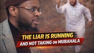 Take the mubahala - call the curse of Allah in front of everyone as I have done you coward