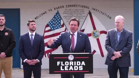 Governor DeSantis Announces Milestone in Combating Illegal Immigration