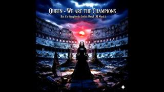 WE ARE THE CHAMPIONS - Queen - Female Vocals {Symphonic Gothic Metal} AI
