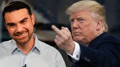 Trump Flips The Bird