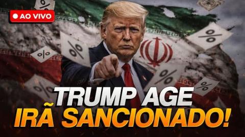 Trump aplica sanções ao Irã e sufoca o regime em meio ao caos (12/01/26 - PH Vox)