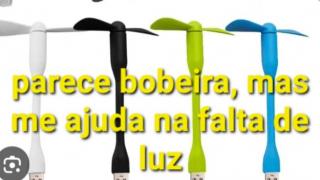 MEU KIT DE SOBREVIVENCIA NA FALTA DE LUZ!