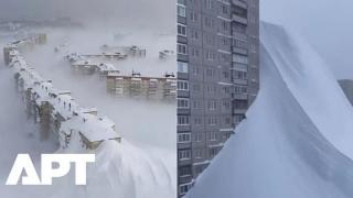 Russians Brave Record Snowfall As Kamchatka Buried Under Heavy Winter Storms | APT
