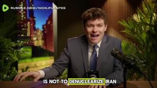Nick Fuentes - Israel wants regime change in Iran and will use Trump to achieve it.