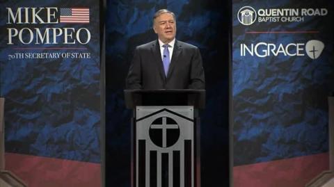 Take Back America! NEVER GIVE AN INCH! 70th Secretary of State - Mike Pompeo