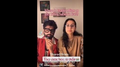 Israeli Terrorist Forces (ITF) R and R Holidays in India - English Subtitles