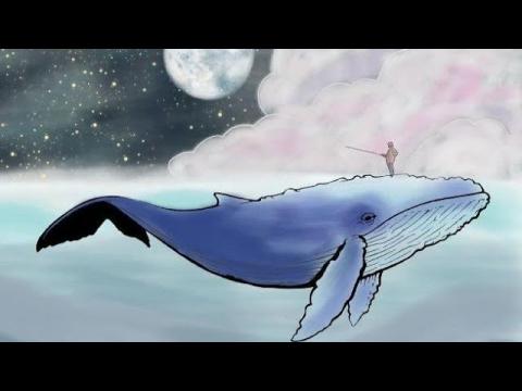 Standing On A Whale Fishing For Minnows.