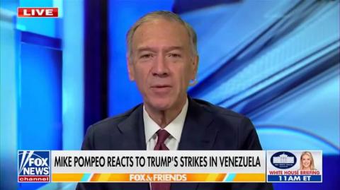 "A democratic transition in Venezuela wouldn't be regime change - it would be the restoration of the constitutional order" - Pompeo