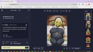 My AI Harem Pics of the Day Episode 208 Pregnant Goblin Nuns