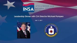 INSA Leadership Dinner with CIA Director Michael Pompeo, 7/11/17