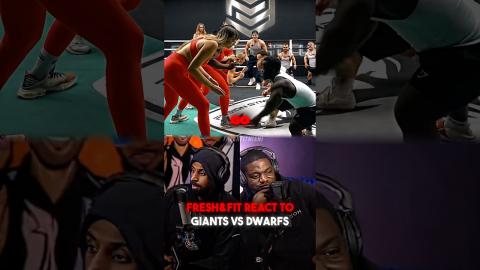 Myron And Fresh React To Giants vs Dwarfs..