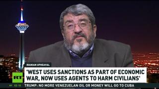 Riots in Iran are 'Israeli-American regime change op' — University of Tehran professor