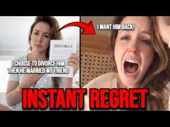 Entitled Wife Gets REPLACED After Divorcing Her Husband, Regrets