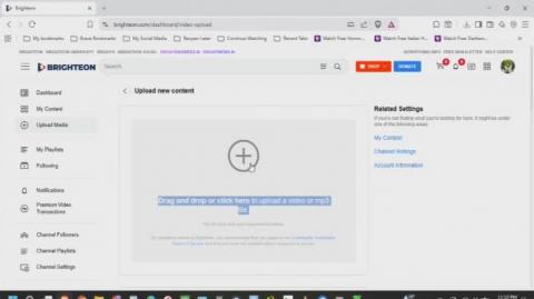 No Longer Using Brighteon