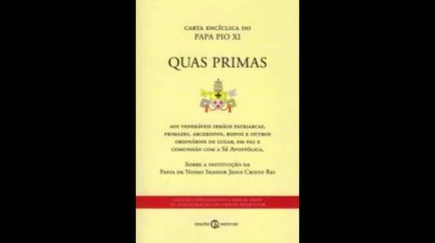 QUAS PRIMAS (Pio XI)